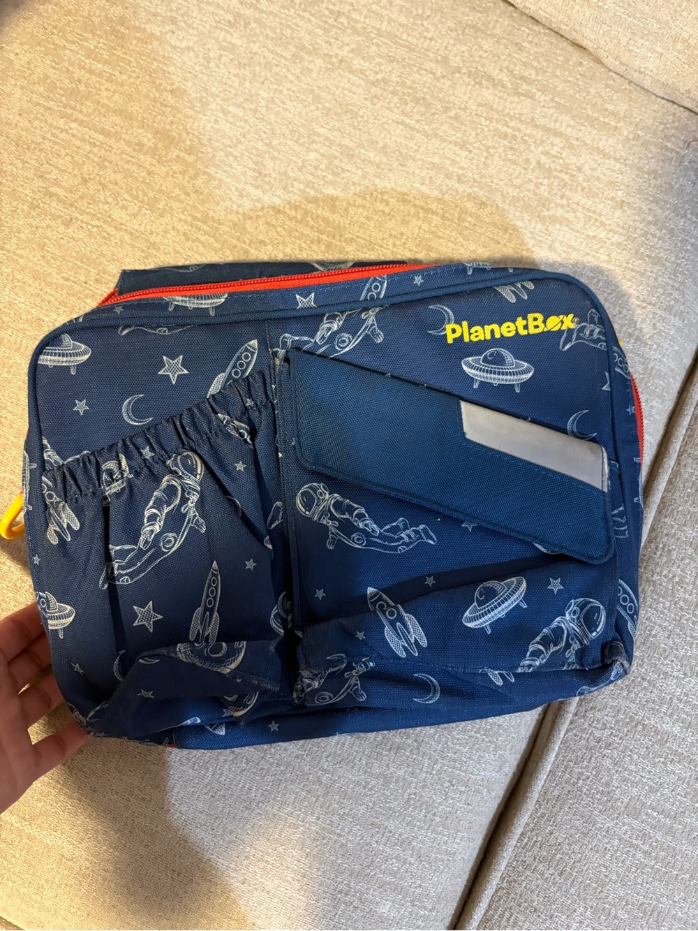 Planetbox Kids' Navy Space Organizer lunch box
